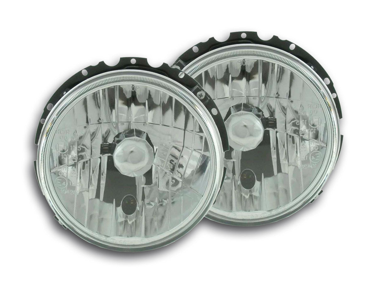 Scheinwerfer VW Golf 1 Typ 17 74-83 crystal chrom Scheinwerfer VW Golf 1 Typ 17 74-83 crystal chrom